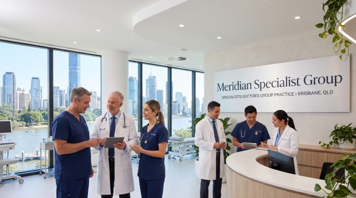 Specialist doctors group website template